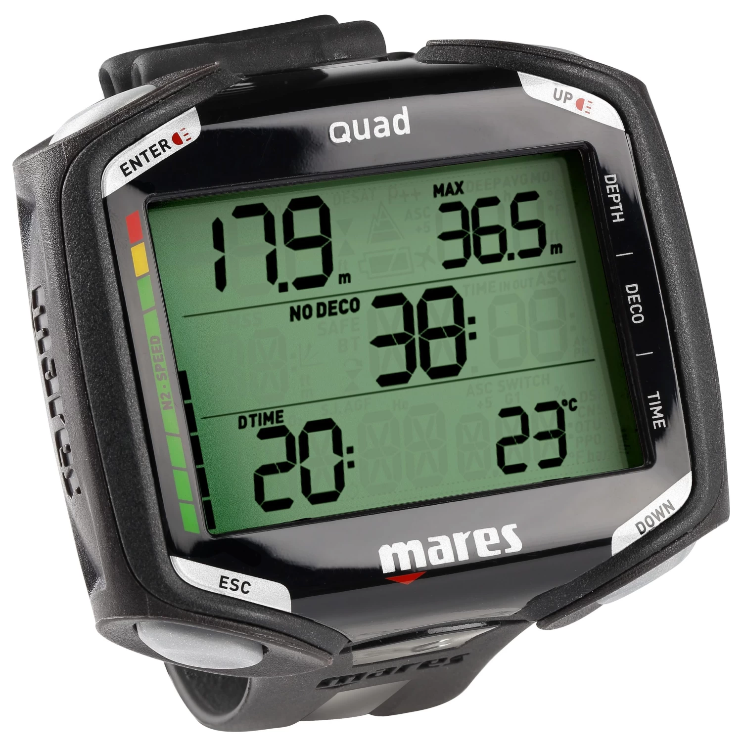 CRESSI Ordinateur QUAD MARES 3 CRESSI Ordinateur QUAD MARES – Image 3