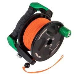 Dévidoir LIFELINE ASCEND APEKS 120m -Magasin De Plongée ascend 120 vert 2