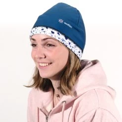 Bonnet ANFIBI Blanc Bleu -Magasin De Plongée bonnet blanc bleu