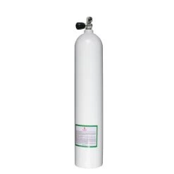 Bouteille Alu 7 Litres NITROX -Magasin De Plongée bouteille aluminium s40 5l7 blanc 1