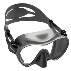 Masque F1 CRESSI 17 Masque F1 CRESSI -Magasin De Plongée f1 gris 1