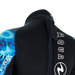 Combinaison HYDROFLEX AQUALUNG 3mm Dame Bleu -Magasin De Plongée hydroflex d bleu 3