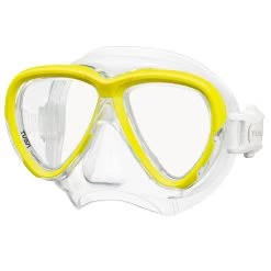 Masque INTEGA TUSA -Magasin De Plongée intega trans jaune 2