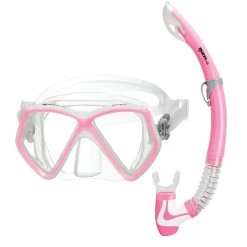 Kit Masque + Tuba SET PIRATE MARES -Magasin De Plongée kit pirate rose 2