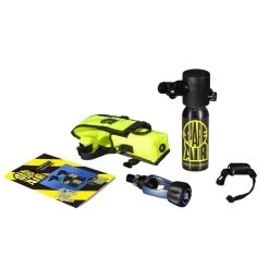 Bouteille De Secours SPARE AIR 170 TEK PLONGEE -Magasin De Plongée kit spare air 170 complet 2