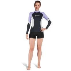 Lycra RASH GUARD MARES UPF 80+ Manches Longues Dame Lilas