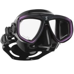 Masque ZOOM EVO SCUBAPRO -Magasin De Plongée masque zoom evo noir violet 1