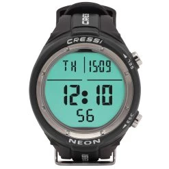 Ordinateur NEON CRESSI -Magasin De Plongée neon noir 1 1