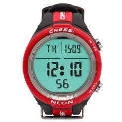 Ordinateur NEON CRESSI -Magasin De Plongée neon rouge 2