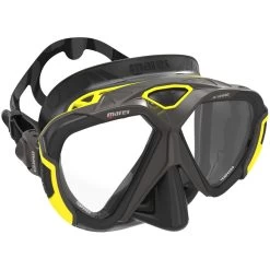 Masque X-WIRE MARES -Magasin De Plongée noir jaune 2