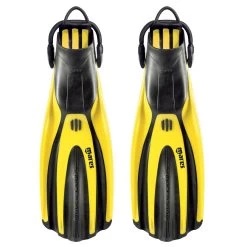 Palmes AVANTI SUPERCHANNEL MARES Bungee -Magasin De Plongée palmes superchannel jaune bungee 1 1