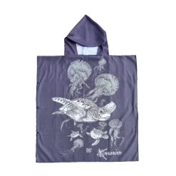 Poncho KANUMERA -Magasin De Plongée poncho prune 1