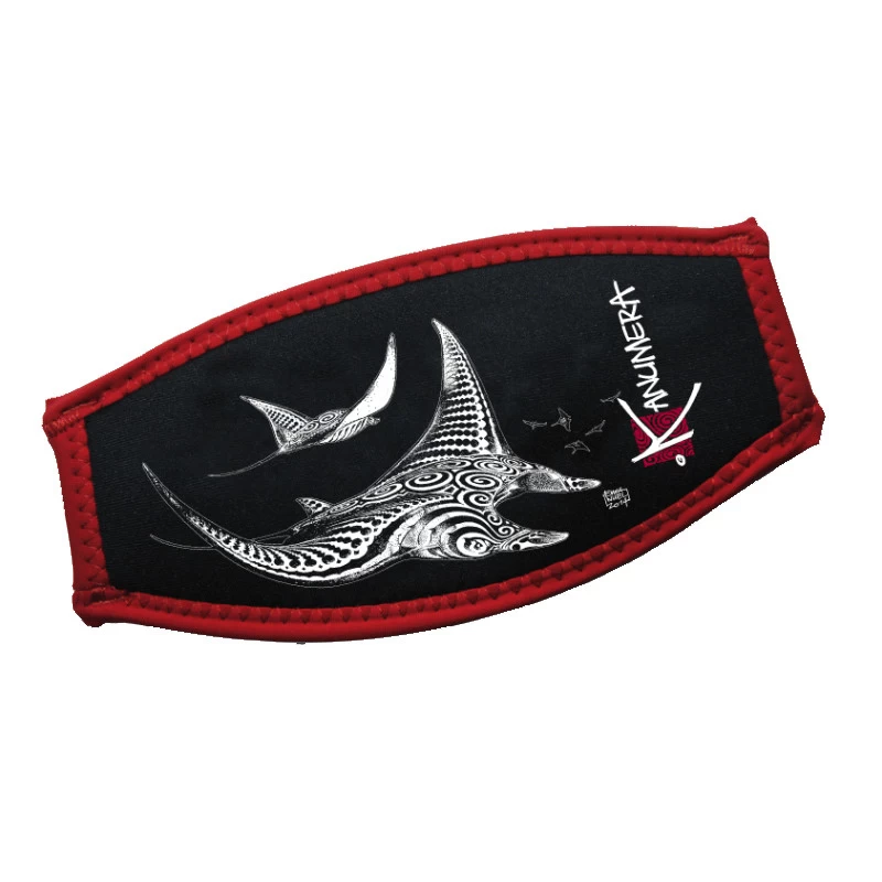 Protège Sangle De Masque KANUMERA Raie Manta 1 Protège Sangle De Masque KANUMERA Raie Manta