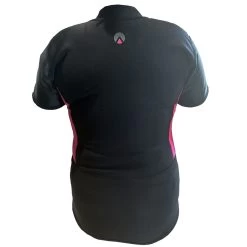 Top SHORT SLEEVES VEST CHILLPROOF SHARKSKIN Dame Manches Courtes Rose -Magasin De Plongée short sleeve rose 2