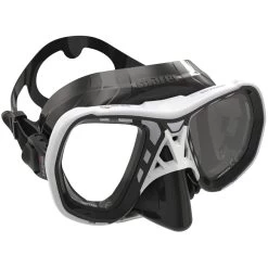 Masque SPYDER MARES -Magasin De Plongée spyder blanc noir 1