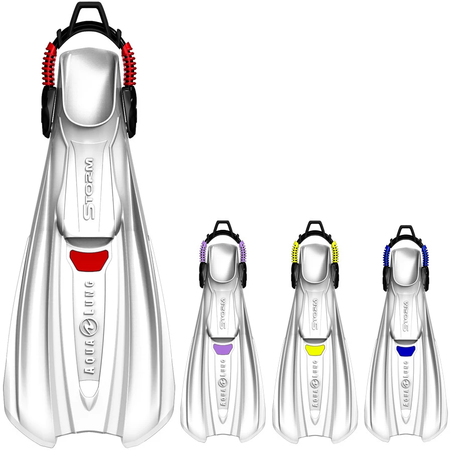 Palmes STORM AQUALUNG Blanche 1 Palmes STORM AQUALUNG Blanche