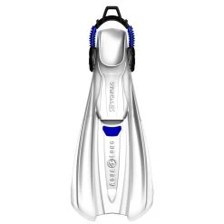 Palmes STORM AQUALUNG Blanche 9 Palmes STORM AQUALUNG Blanche -Magasin De Plongée storm blanc bleu 1