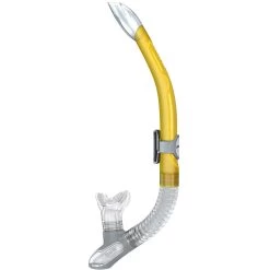 Tuba ERGO SPLASH MARES -Magasin De Plongée tuba ergo splash jaune 1