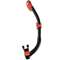 Tuba REBEL DRY MARES -Magasin De Plongée tuba rebel dry noir rougejpg 2