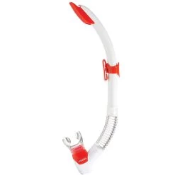 Tuba REBEL SPLASH MARES -Magasin De Plongée tuba rebel splash clear rouge 2