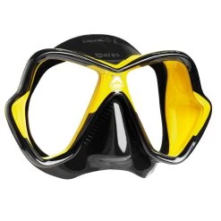 Masque X-VISION ULTRA LIQUID SKIN MARES -Magasin De Plongée x vision ultra ls noir jaune 2
