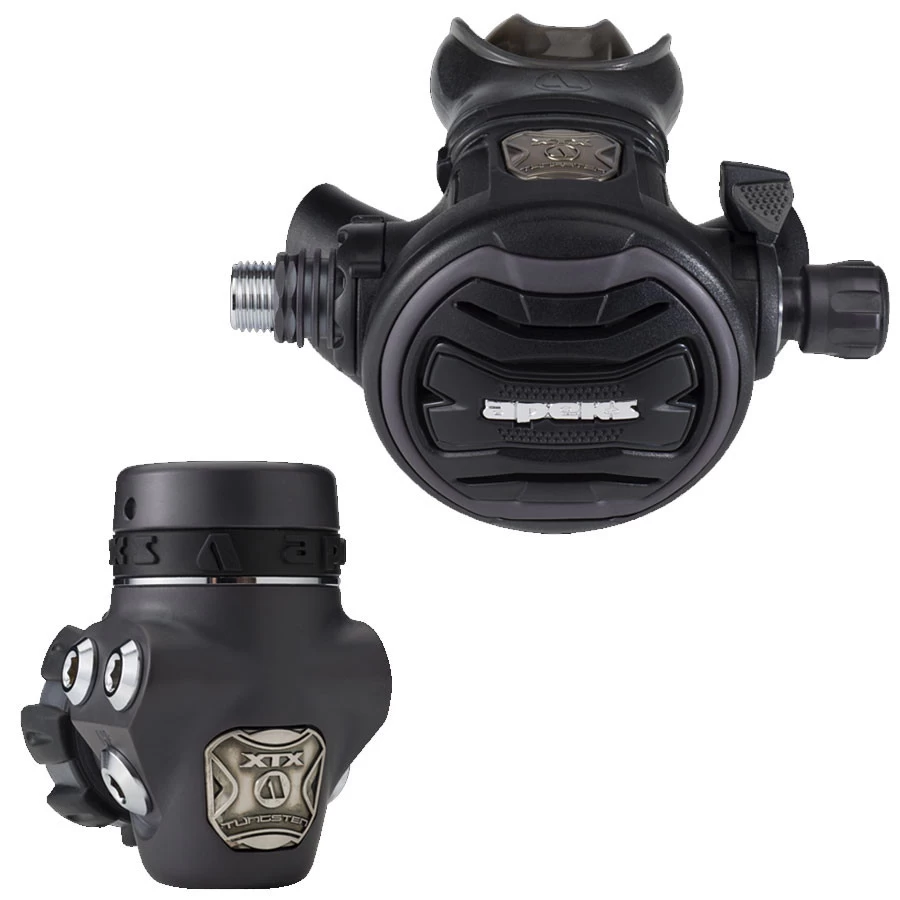 Détendeur XTX200 TUNGSTEN APEKS Avec Rotule DIN 1 Détendeur XTX200 TUNGSTEN APEKS Avec Rotule DIN